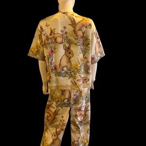 Nylon and Lycra mix fabric cord-set.